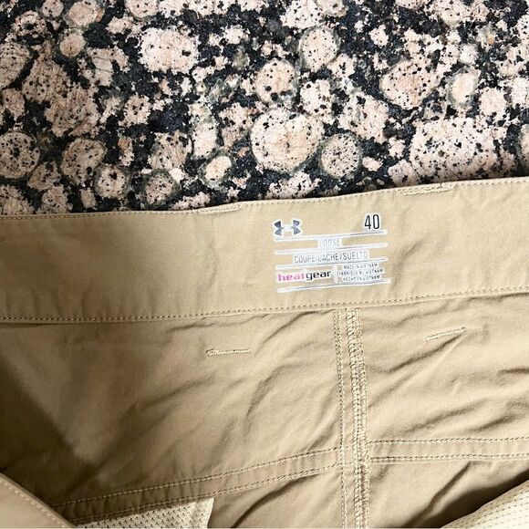 Under Armour Shorts Men's Chesapeake Hydro UPF Hiking Camping Fishing Size 40 - Picture 5 of 7